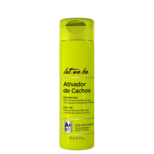 Ativador e Modelador de Cachos Let Me Be | 240ml