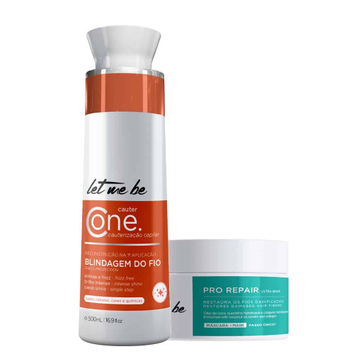 Cauterização Cauter One Let Me Be 500ml + Btx Pro Repair 250g