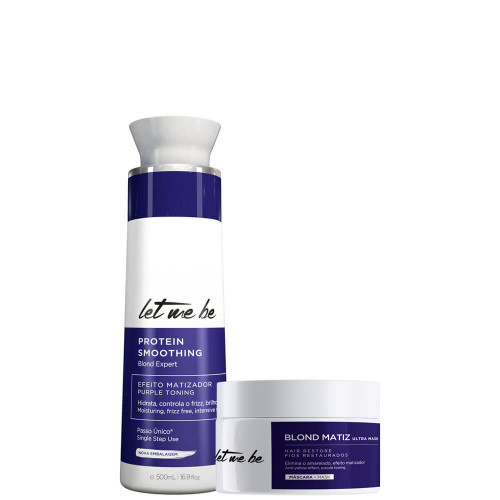 Protein Smoothing Blond Matizadora + Btx Ultra Mask Matizador | 2 produtos