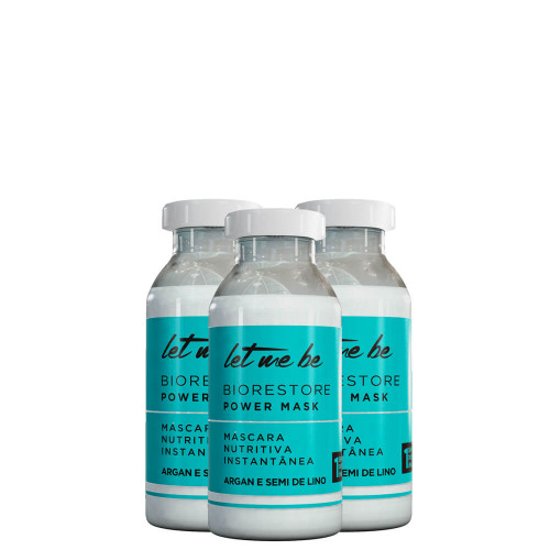 LetBox - Kit Ampola Biorestore Power Mask | Nutrição Profunda 9x15ml - 2
