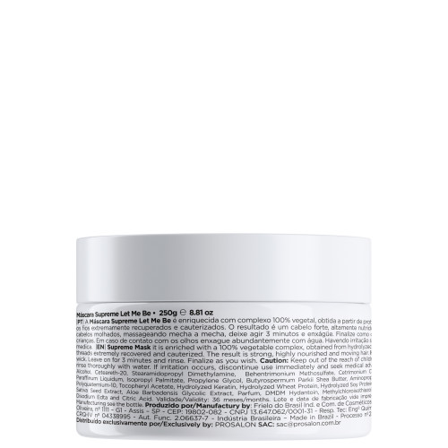 Supreme Home Care - Nutrição do Fio | 250g - 3