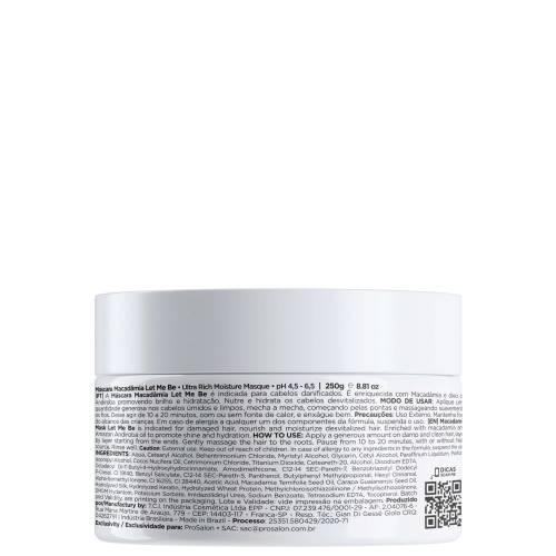Máscara de Hidratação Macadâmia Nature Care | 250g - 3