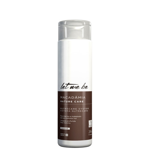 Shampoo Macadâmia Nature Care - Limpeza profunda | 240ml