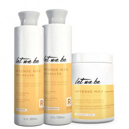 Combo Intense Max - Shampoo 1L + Condicionador 1L + Máscara 1KG