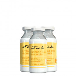 3x Ampola Intense Max - Leave-in de Reparação | 15ml