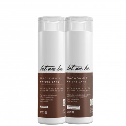 Kit Macadâmia Shampoo e Condicionador Home Care Let Me Be | 2 produtos
