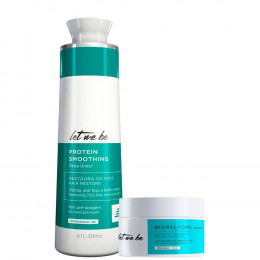 Protein Smoothing Passo Único® Let Me Be 1L + Máscara Biorestore | 2 produtos