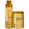 Alisante Phyto Complex Smoothing Dr Fiber by Let Me Be 1lt + Máscara Universal Fiber Finish Let Me Be 1kg | Let Me Be